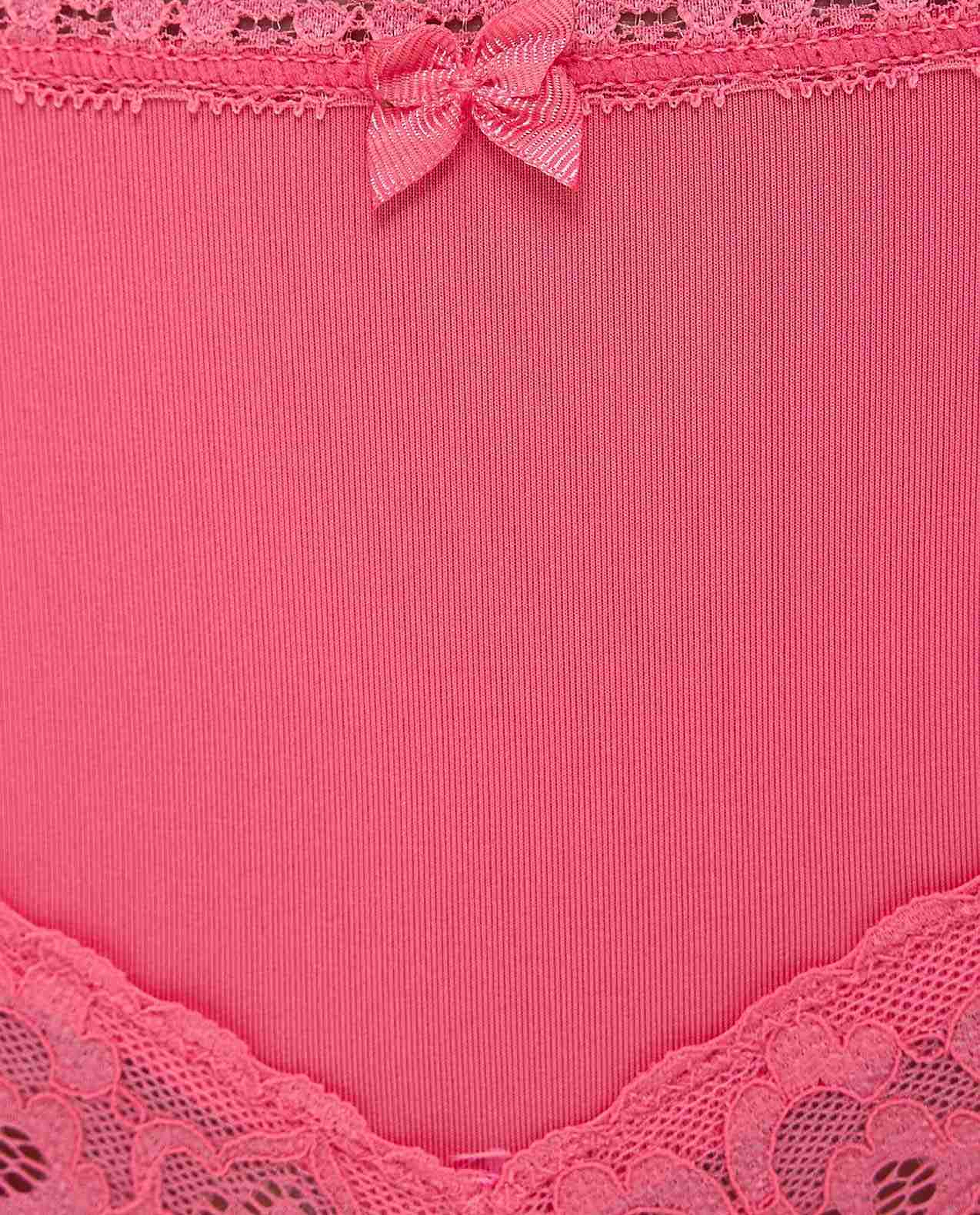 3 Pack Lace Trim Briefs