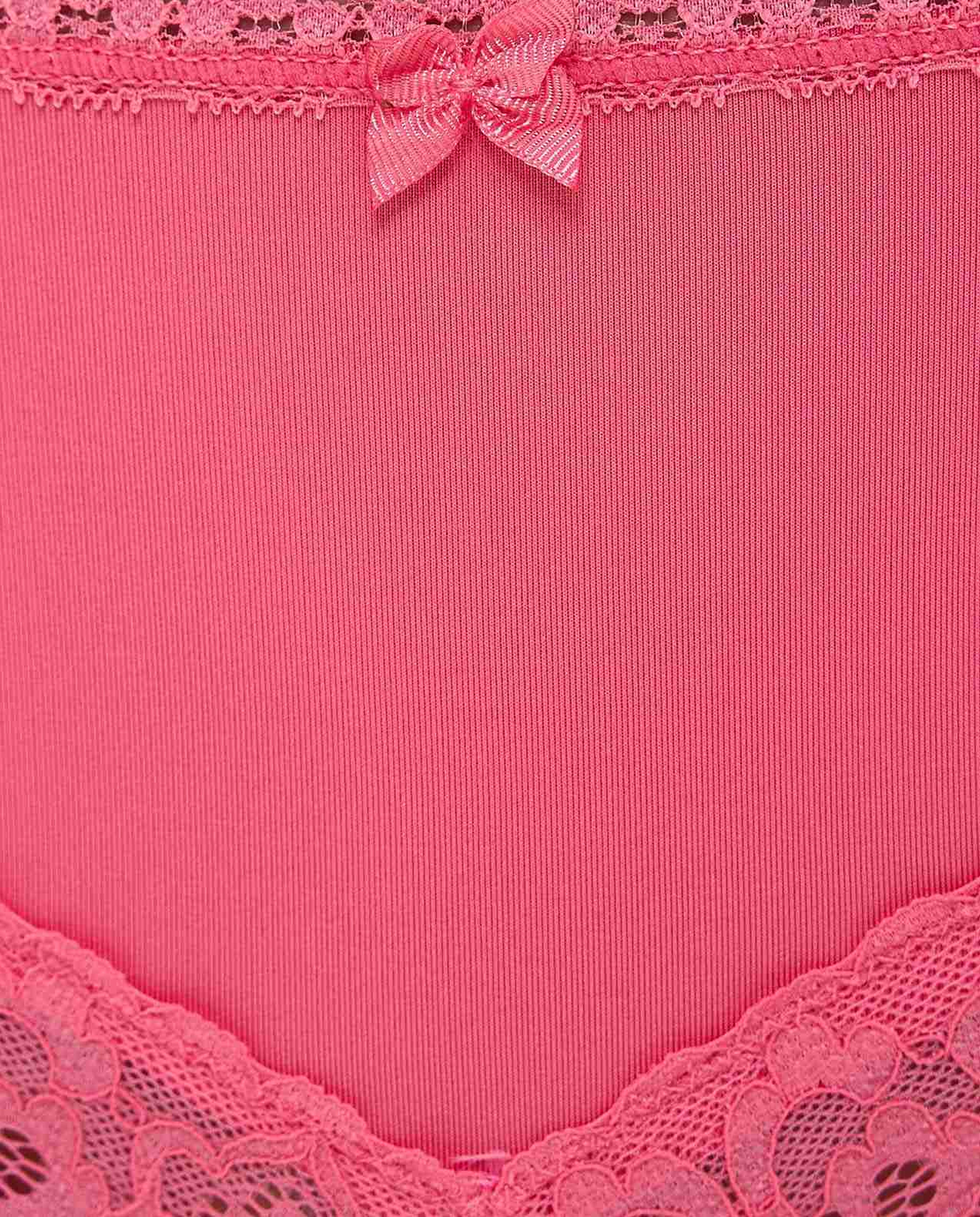 3 Pack Lace Trim Briefs