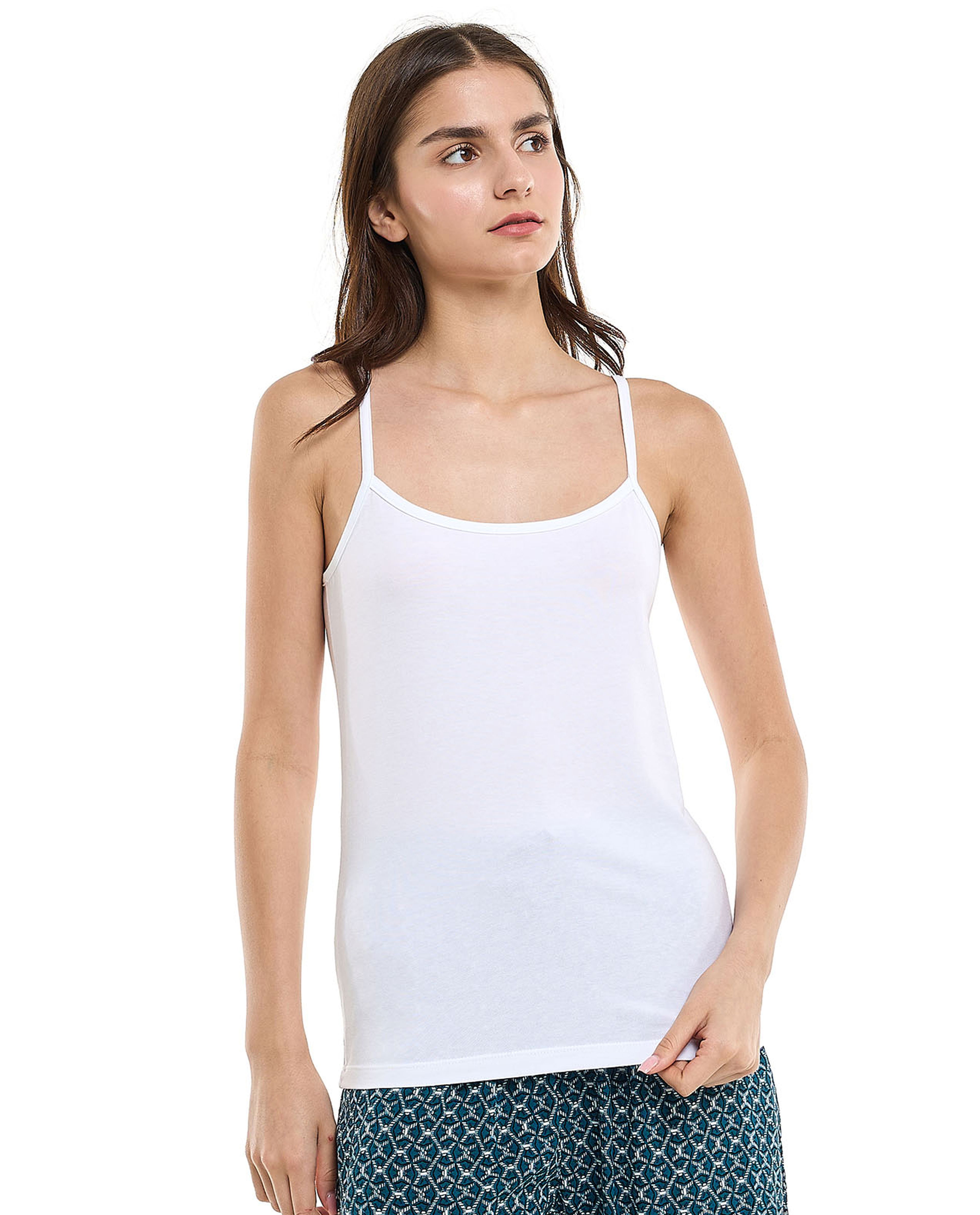 Solid Strappy Camisole