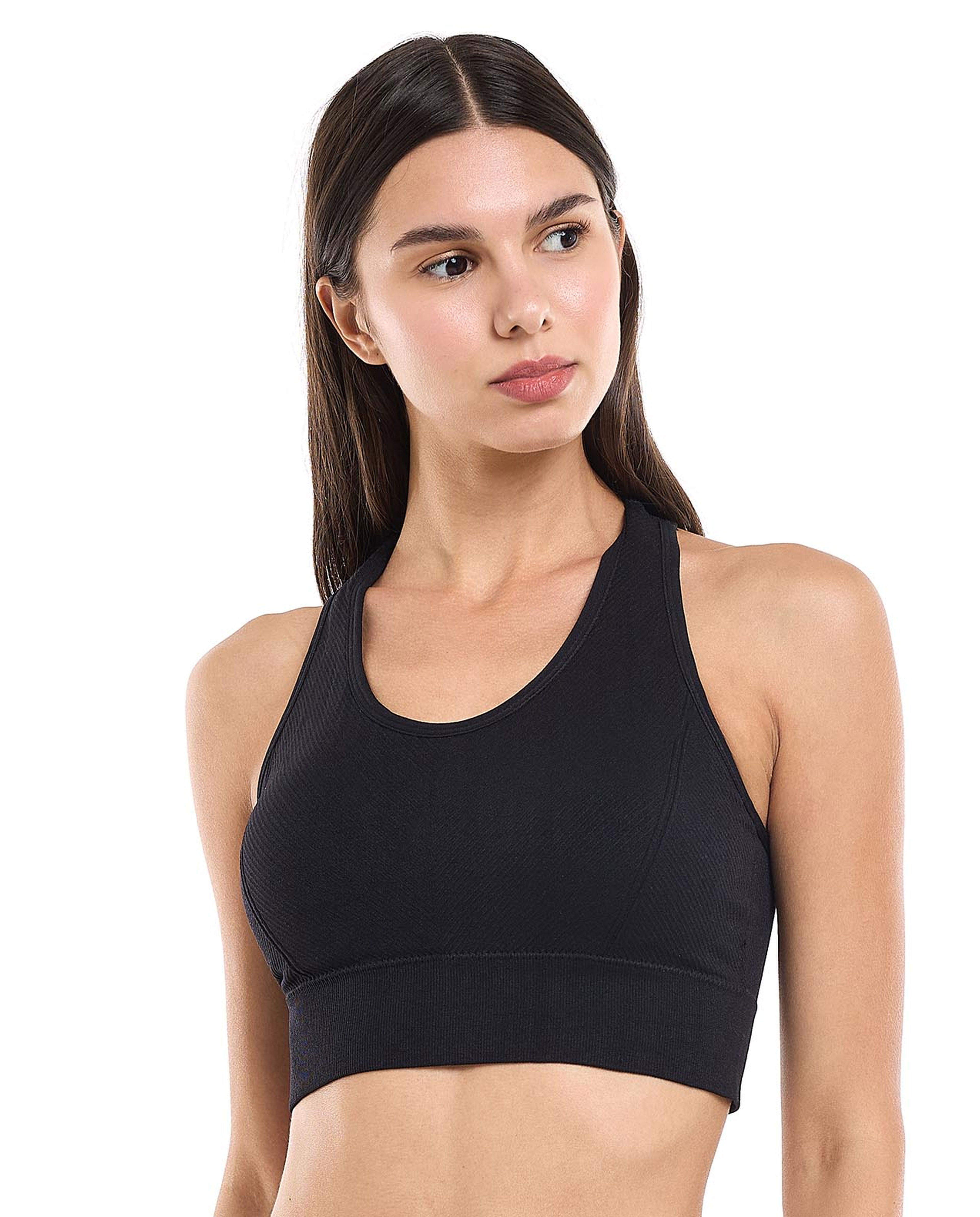 2 Pack Solid Sports Bras
