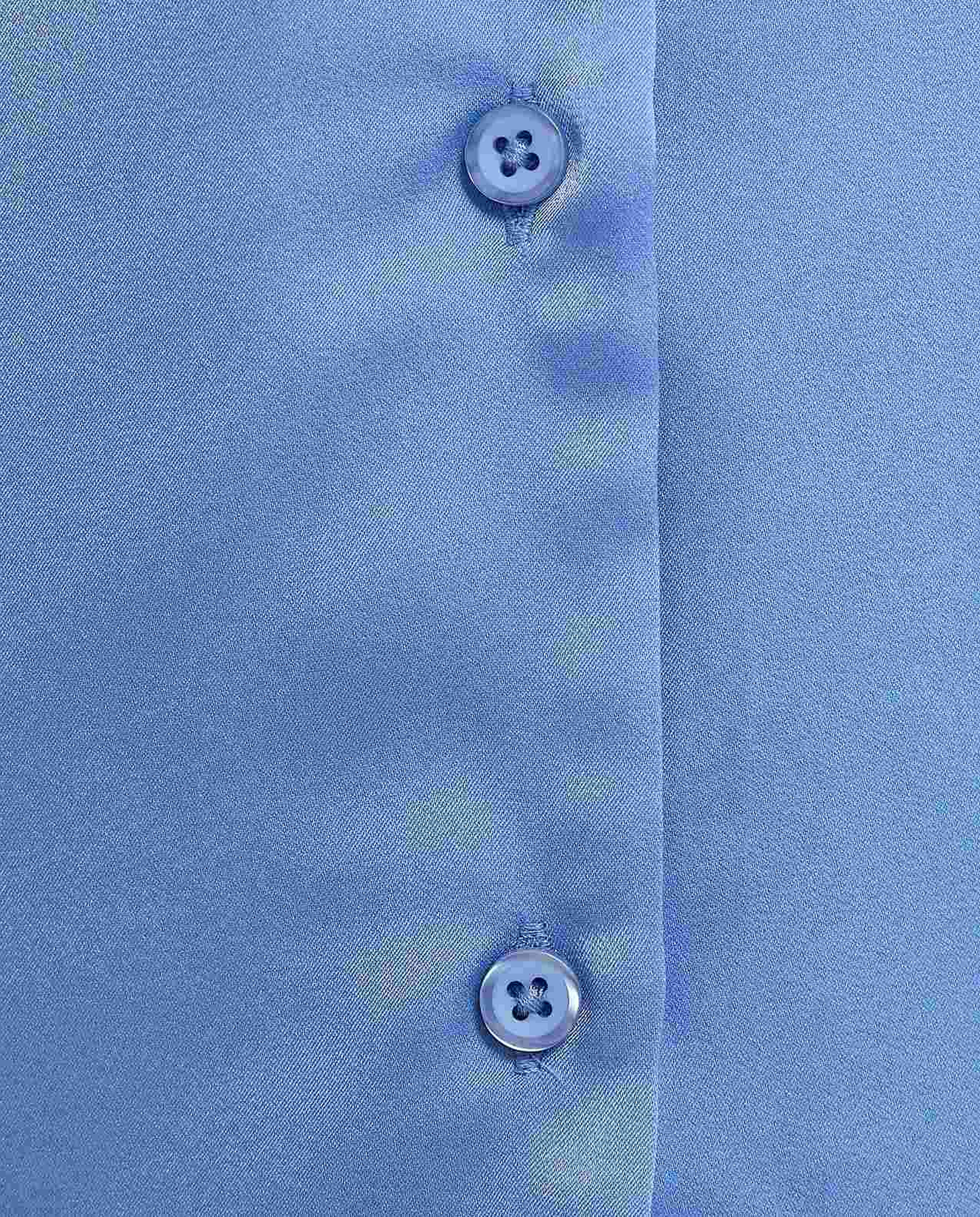 Solid Shirt with Classic Collar and Long Sleeves