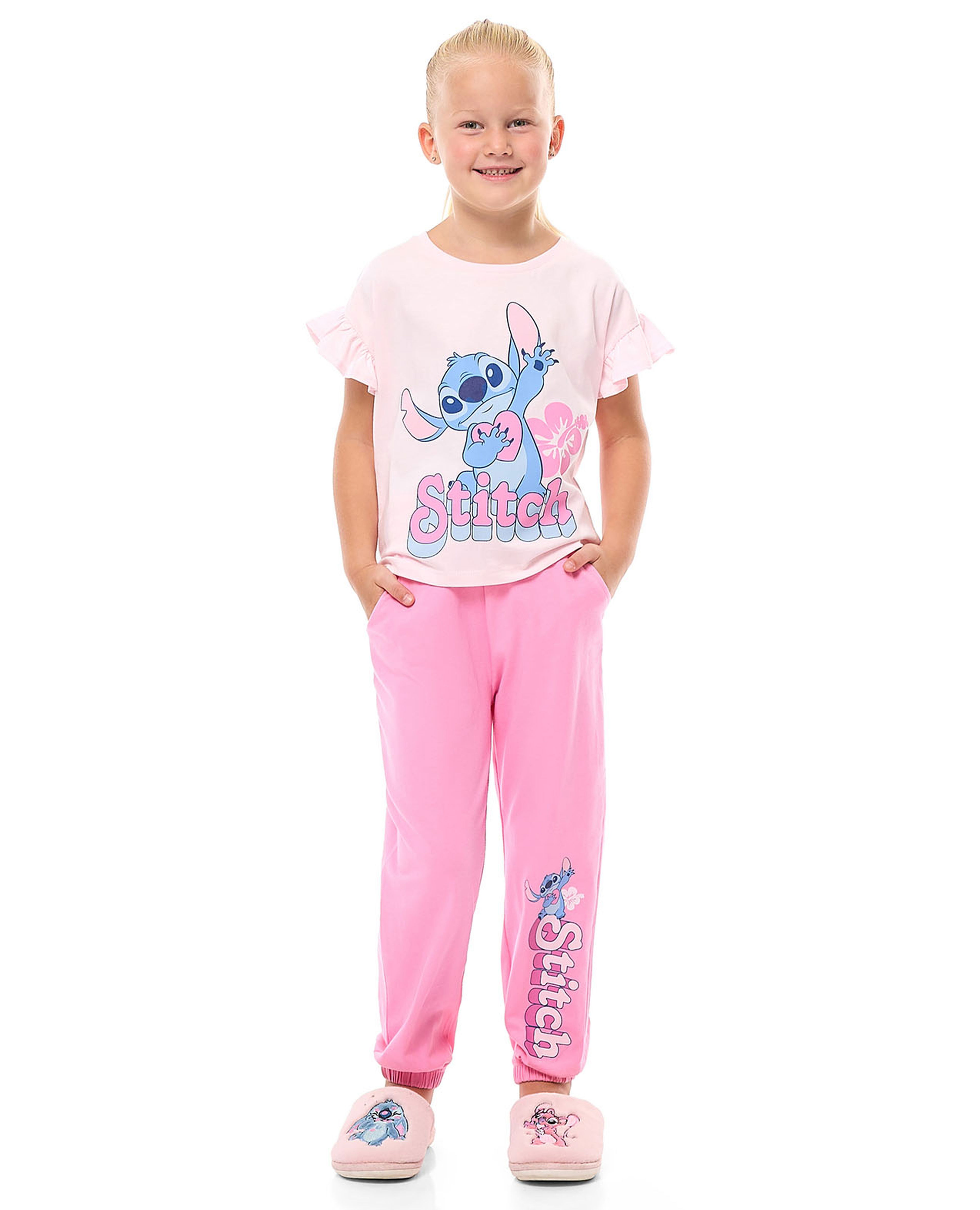 Stitch Printed Pyjama Set