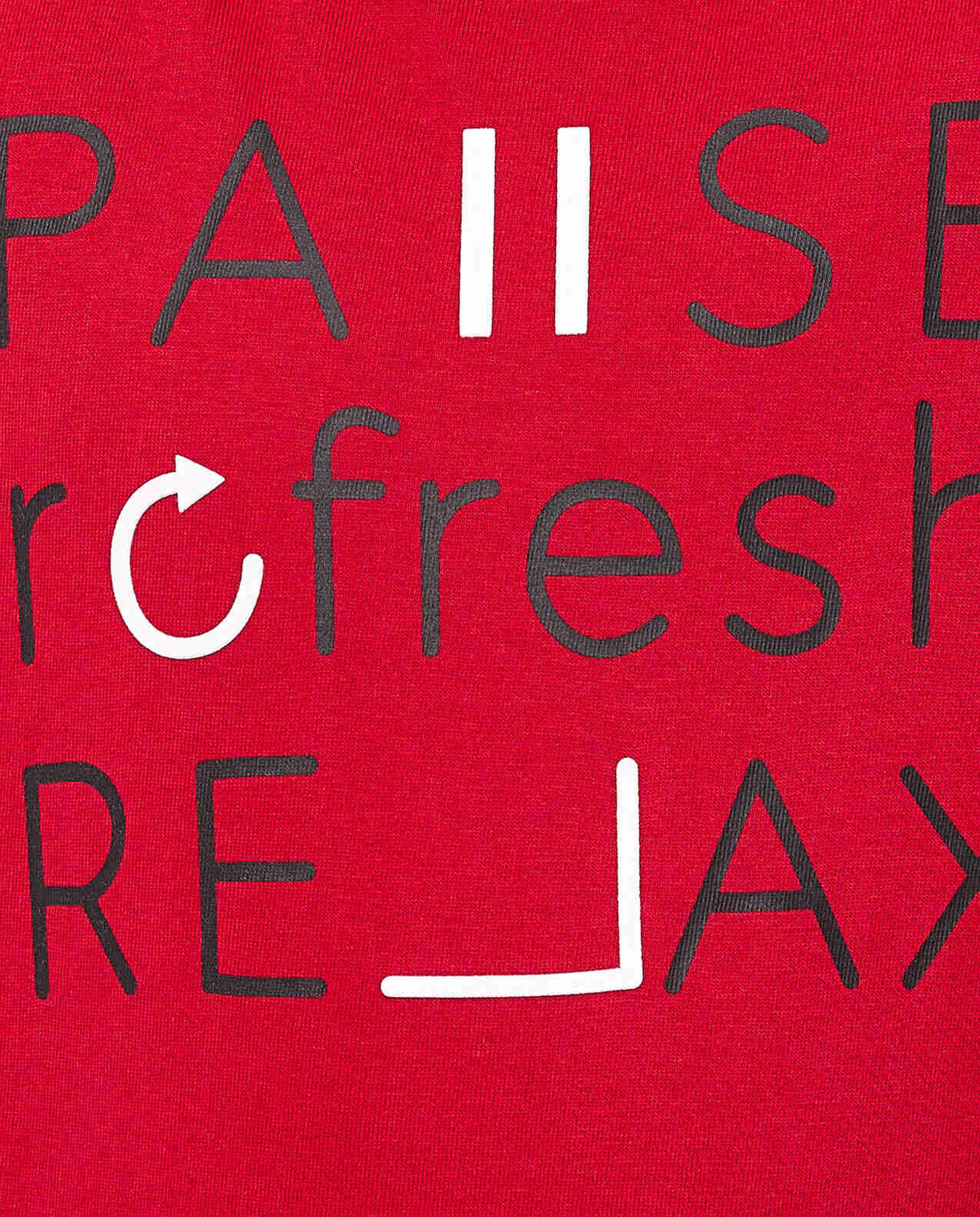 Printed T-Shirt with Crew Neck and Short Sleeves