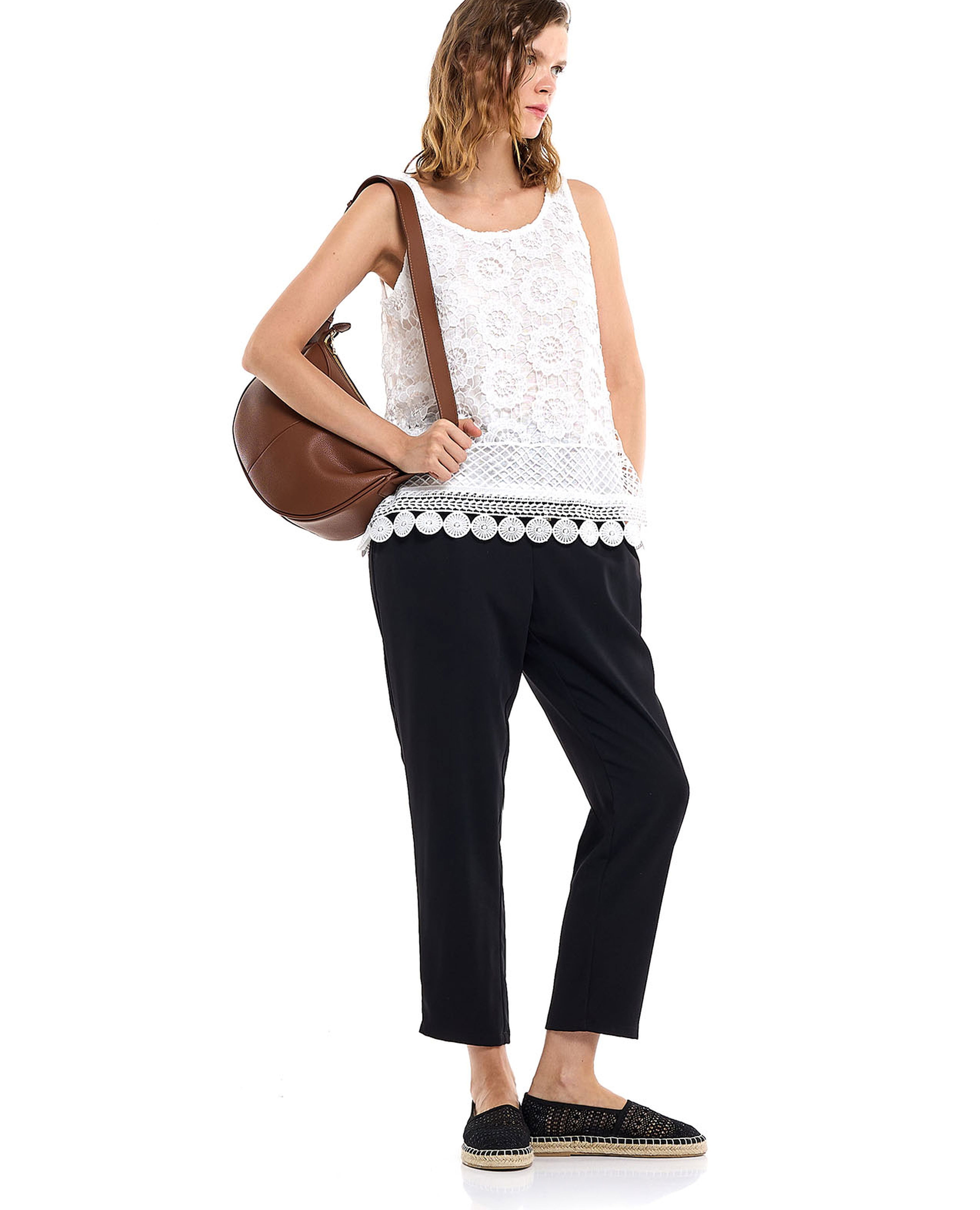 Laced Sleeveless Top